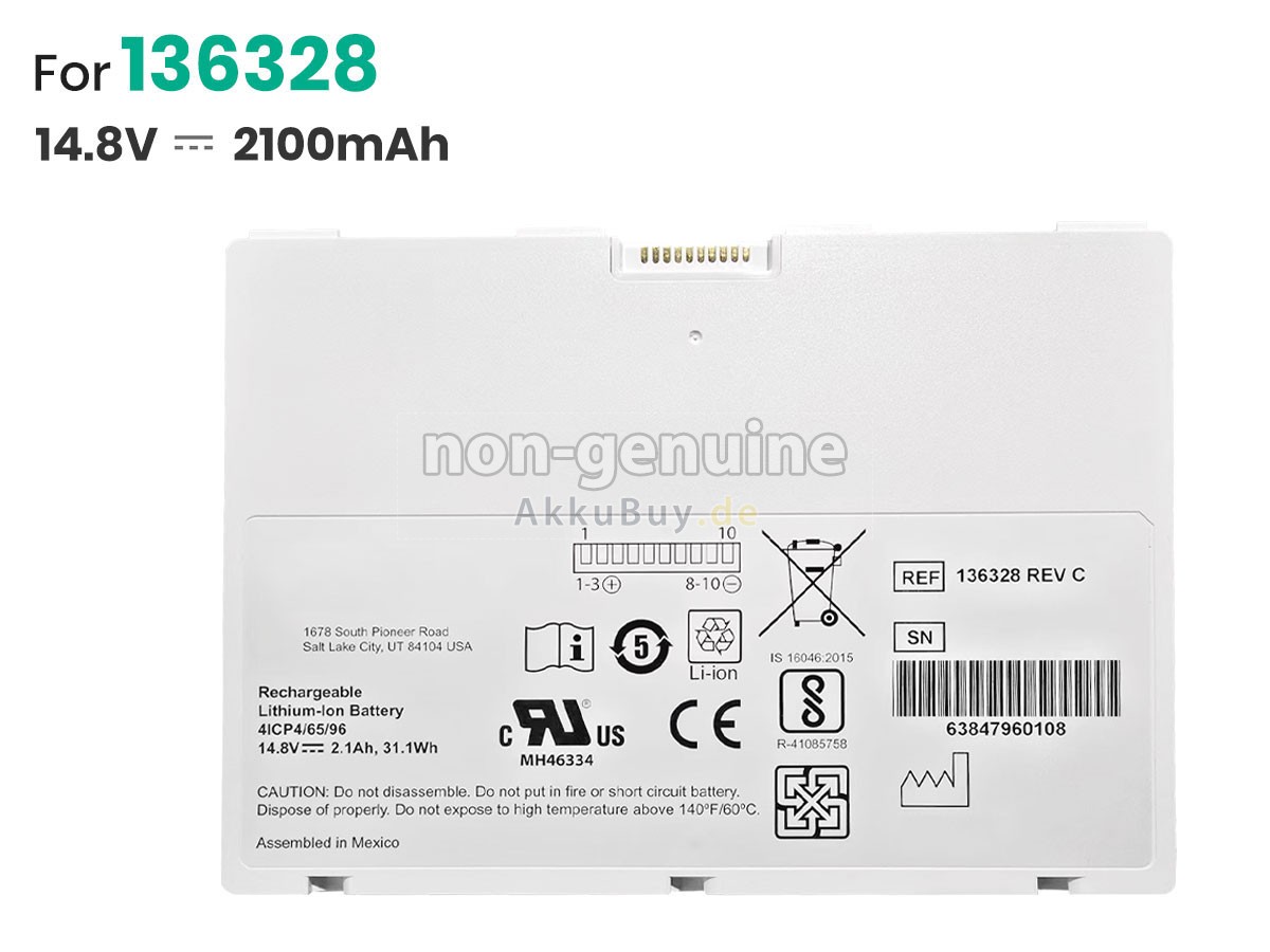 Varian VB-200 Ersatzakku