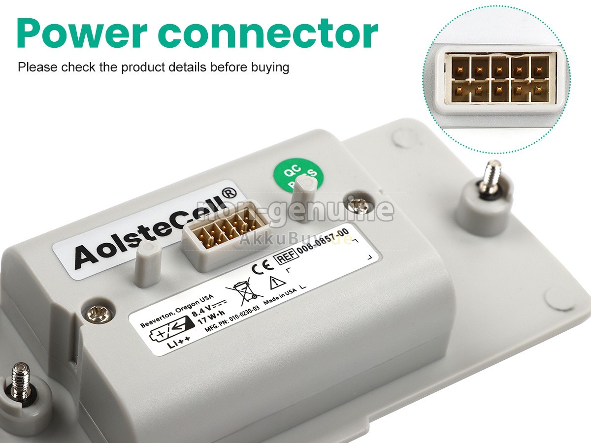 Welch Allyn 008-0857-00 Ersatzakku