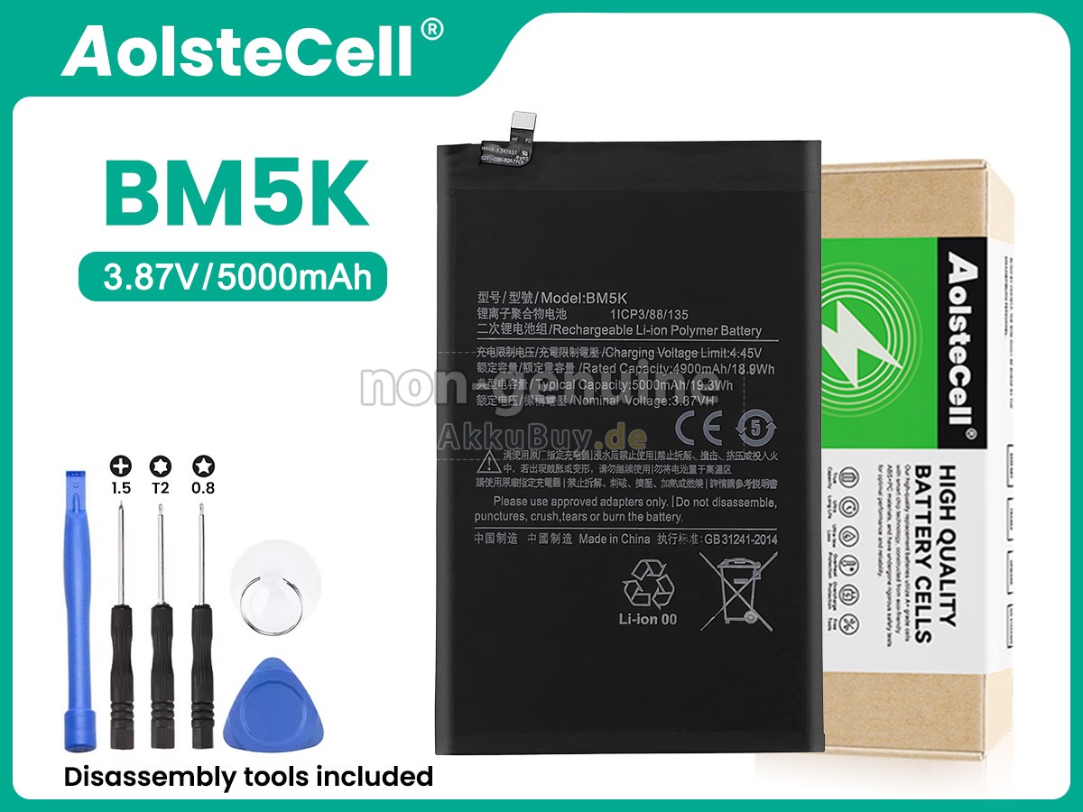 XiaoMi BM5K Ersatzakku