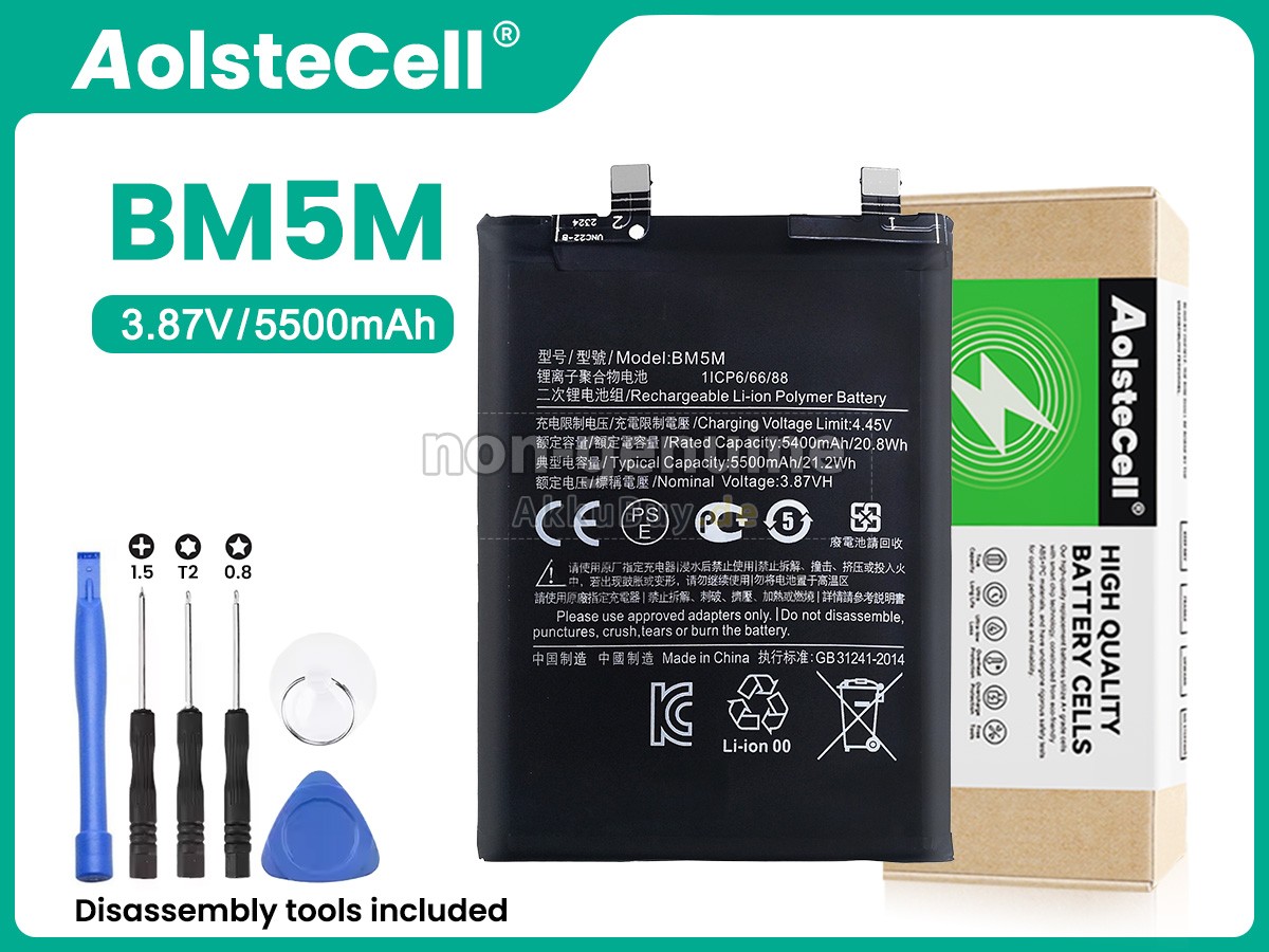 XiaoMi BM5M Ersatzakku