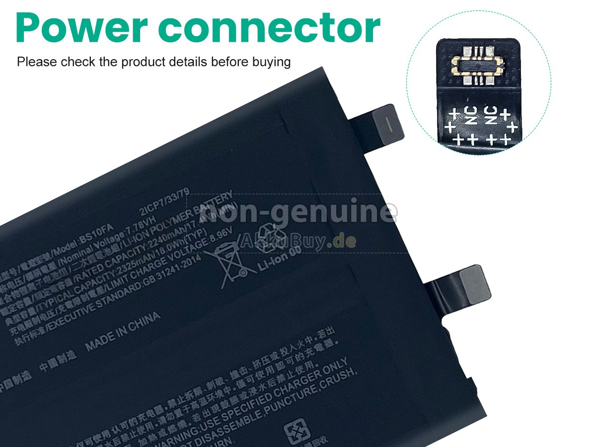 XiaoMi BLACK SHARK 5 Ersatzakku