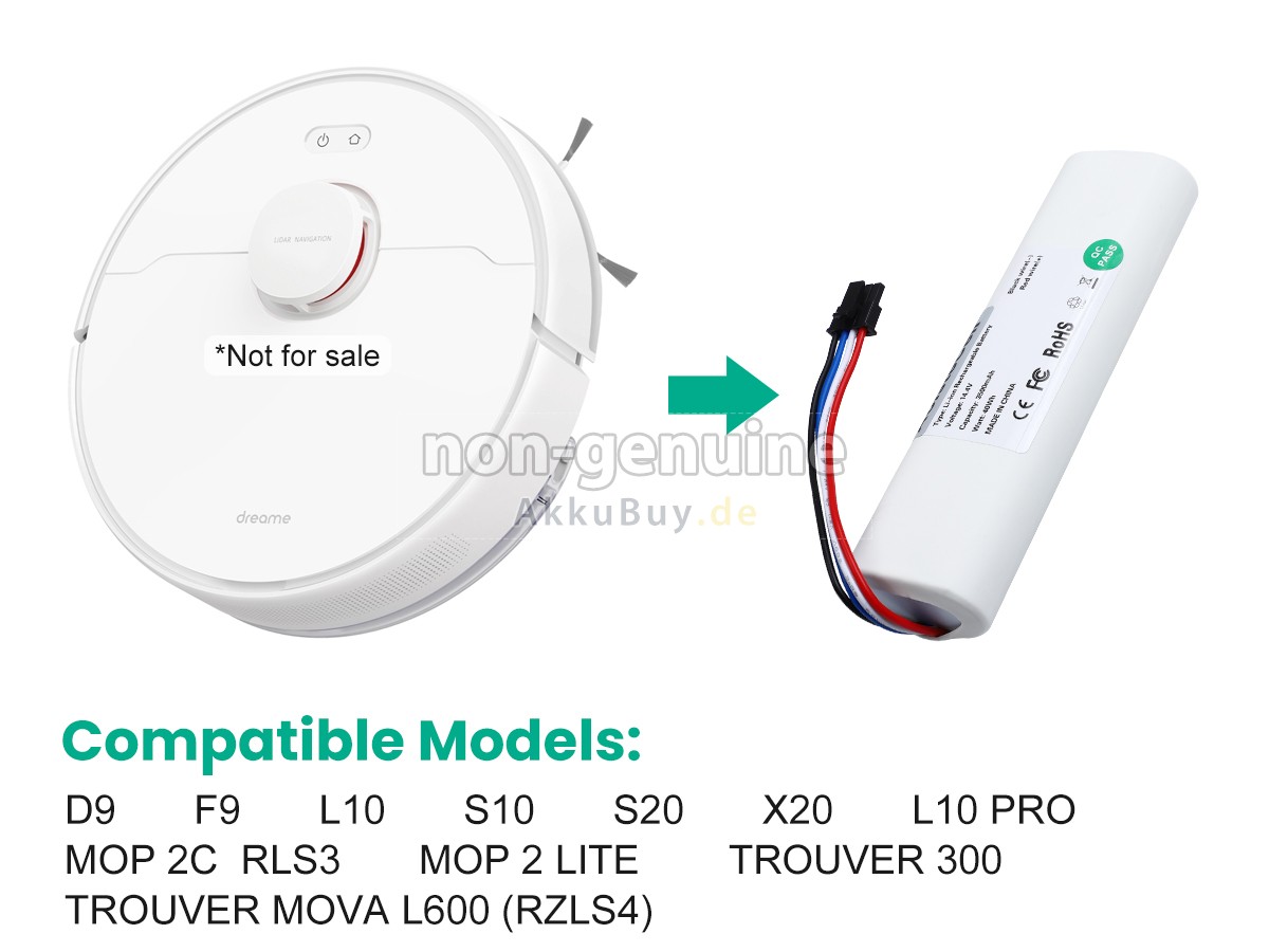XiaoMi ROBOT VACUUM S20 Ersatzakku