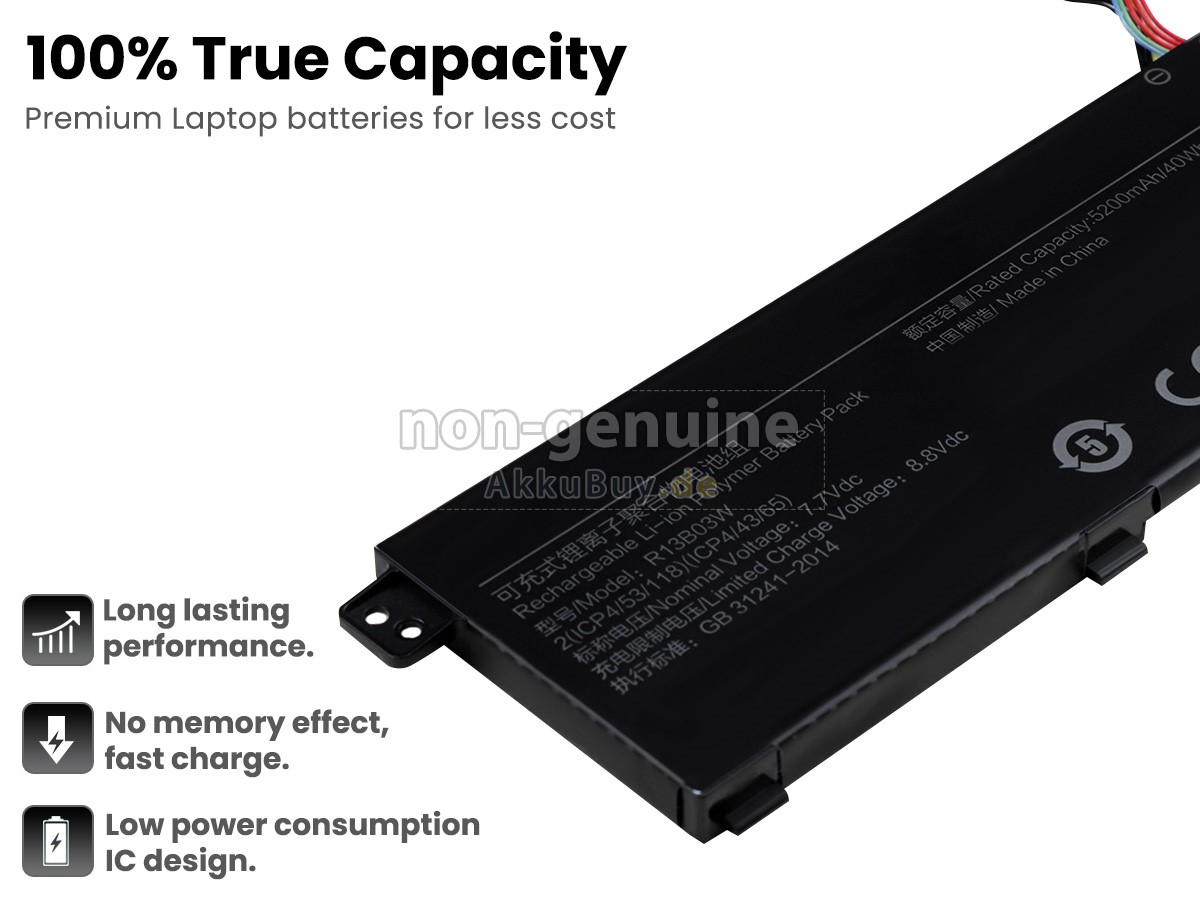 XiaoMi R13B03W Ersatzakku