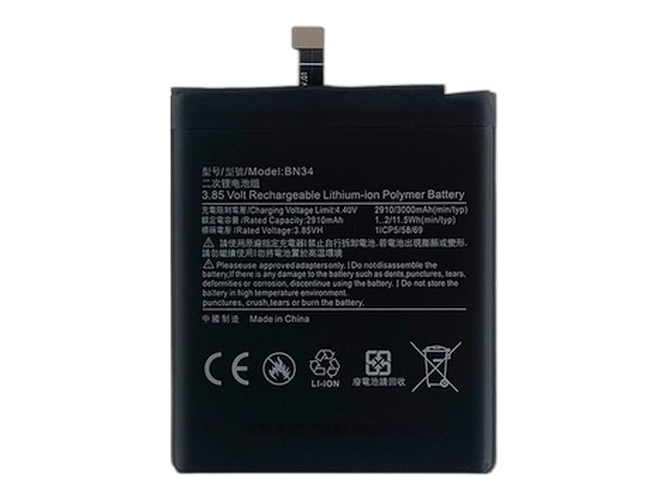 XiaoMi BN34 Ersatzakku
