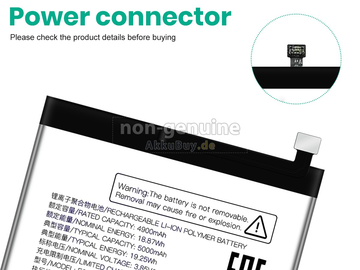ZTE BLADE A35 Ersatzakku