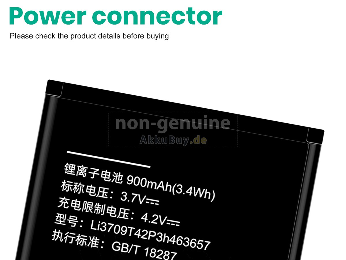 ZTE LI3709T42P3H463657 Ersatzakku