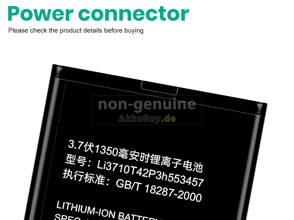 ZTE LI3710T42P3H553457 Ersatzakku