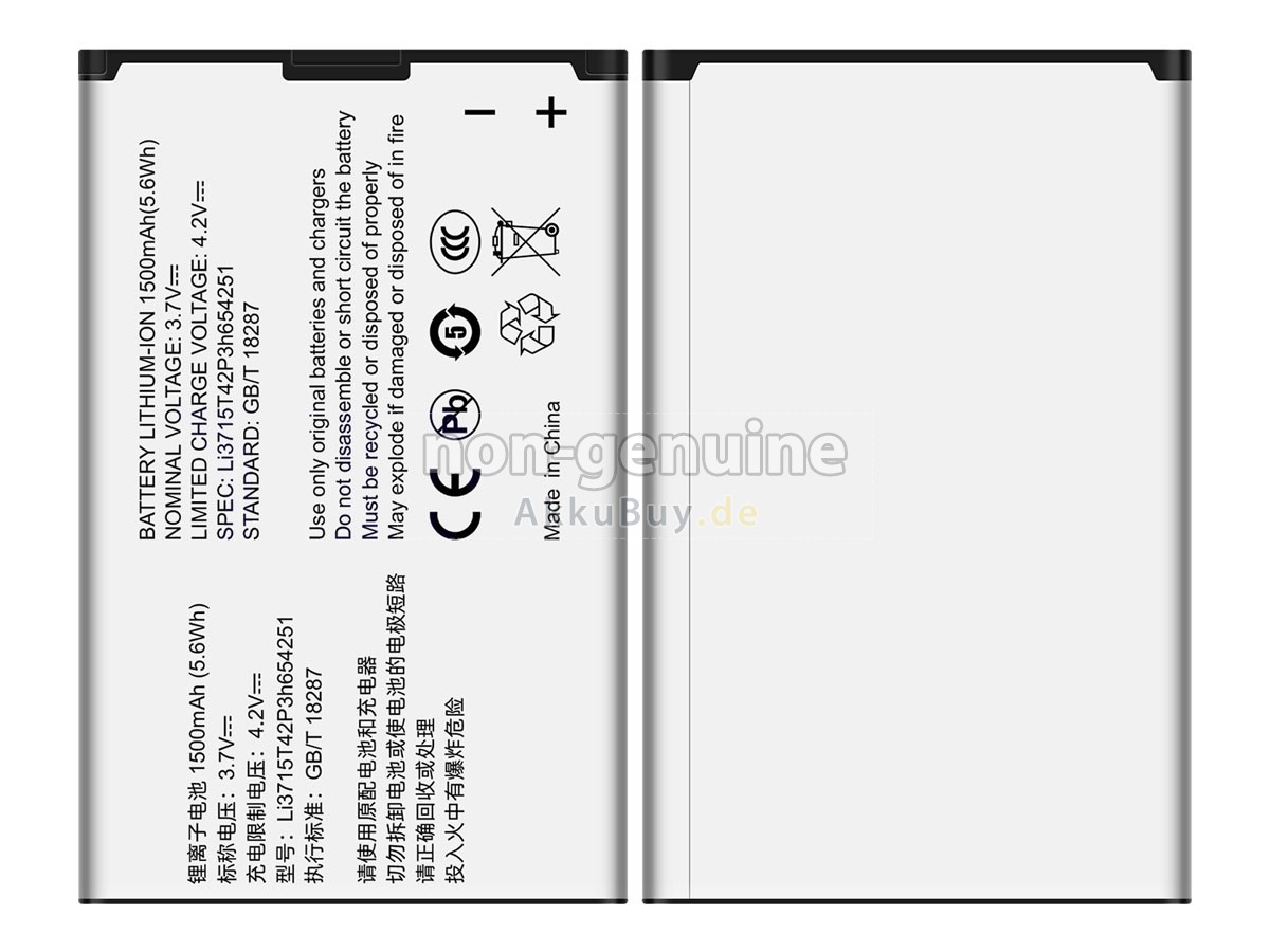 ZTE LI3715T42P3H654251 Ersatzakku